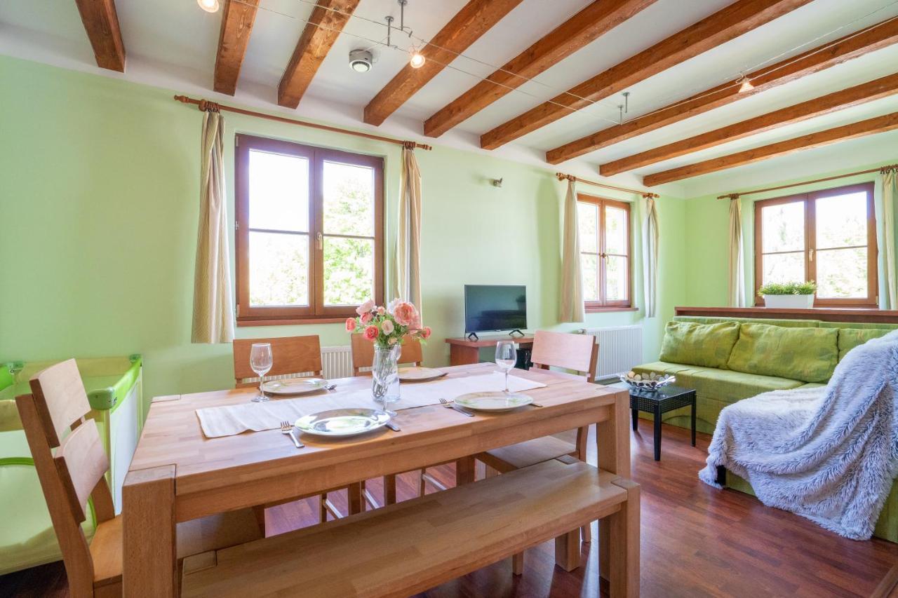 Apartman Lipa-Lipno リプノ・ナト・ヴルタヴォウ エクステリア 写真